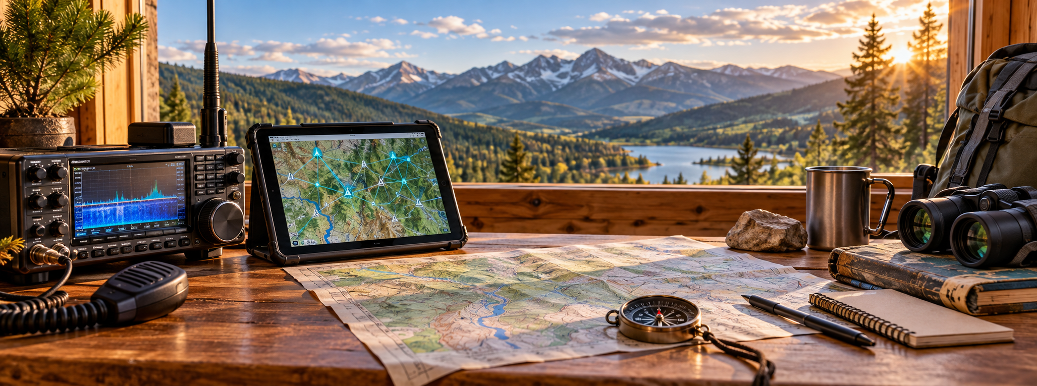 Radio, maps, and connected resources in Colorado