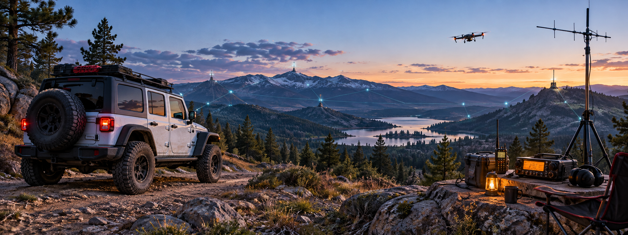Radio, mesh, RC, and Jeep adventures in Colorado