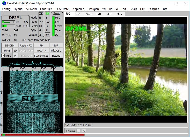 EasyPal digital image reception interface